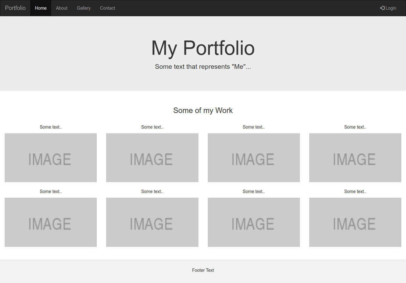 html template